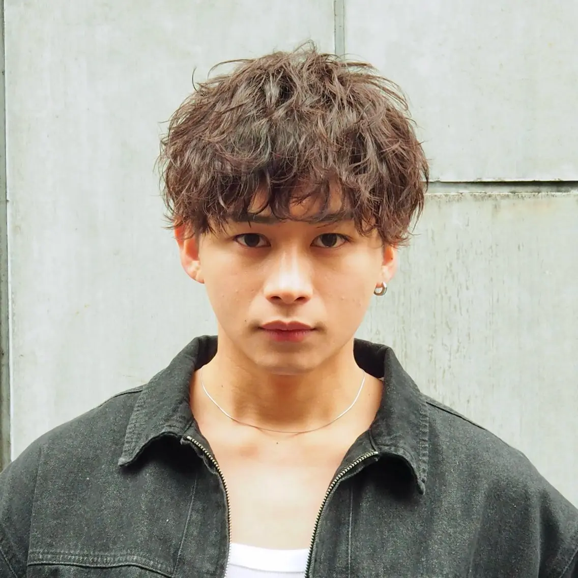 ショート パーマ メンズ 大人メンズスタイル 小林秀徳のヘアスタイル