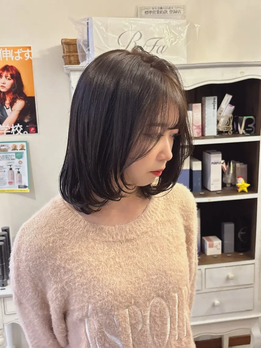 【✨透明感up✨】カット+イルミナカラーの写真