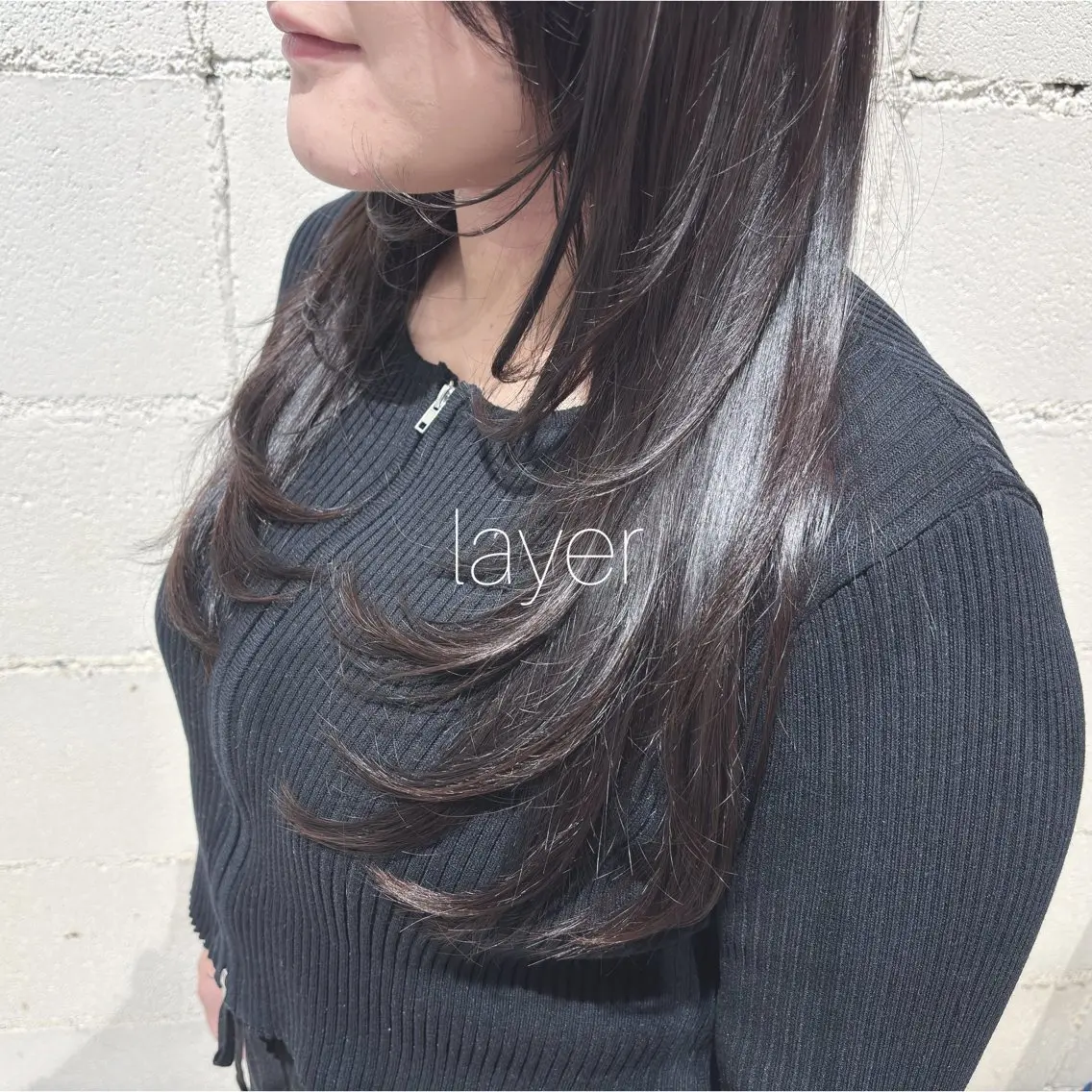 ロング 𓅰なかがわ ふみな𓅯のヘアスタイル