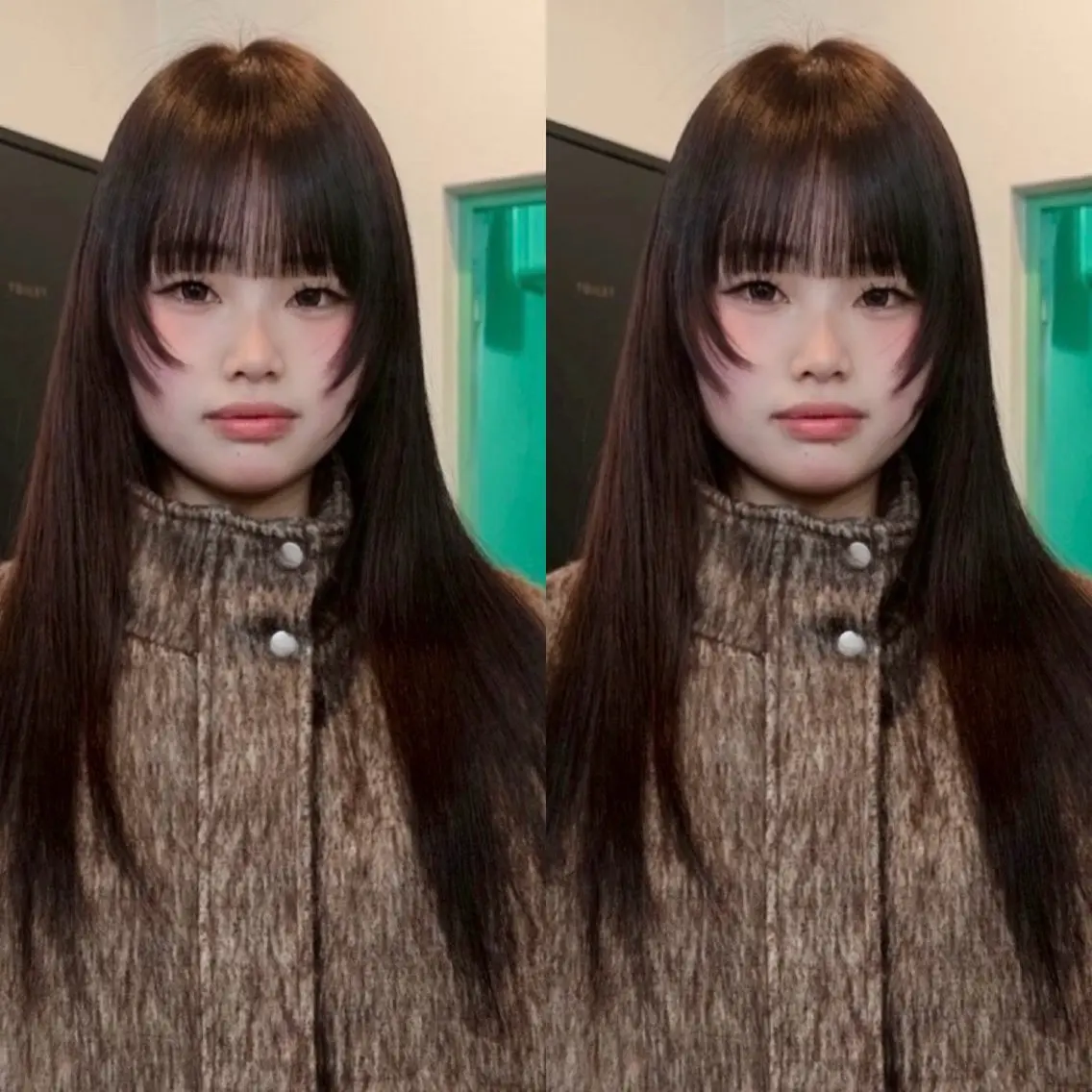 カラー ブラウンカラー 透明感カラー ピンクカラー ヘアカラー slit kokoroのヘアスタイル