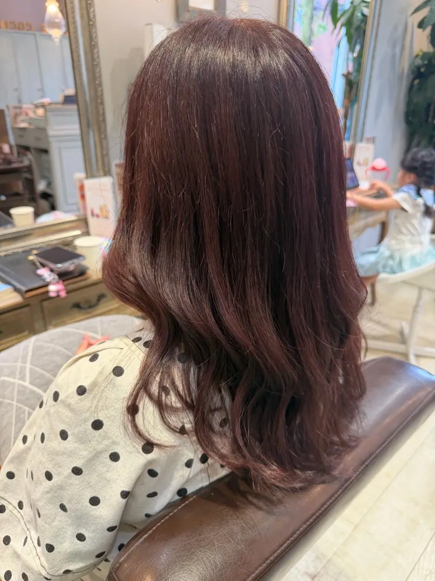 【当日予約限定】カット+フルカラー+1stepトリートメント付きの写真