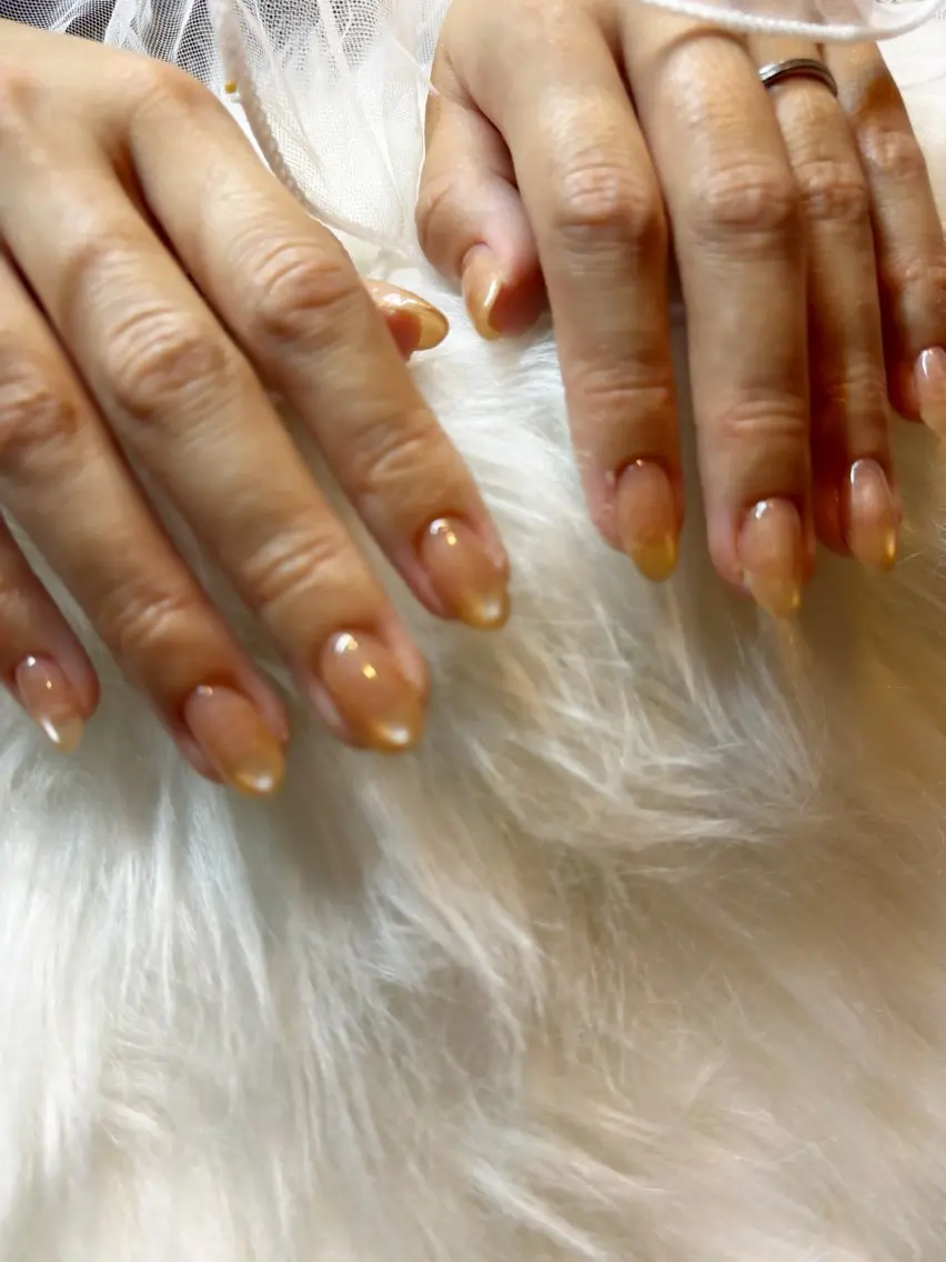ネイル マグネットネイル マグネットワンカラー ワンカラーネイル nail salon étoileのネイルデザイン