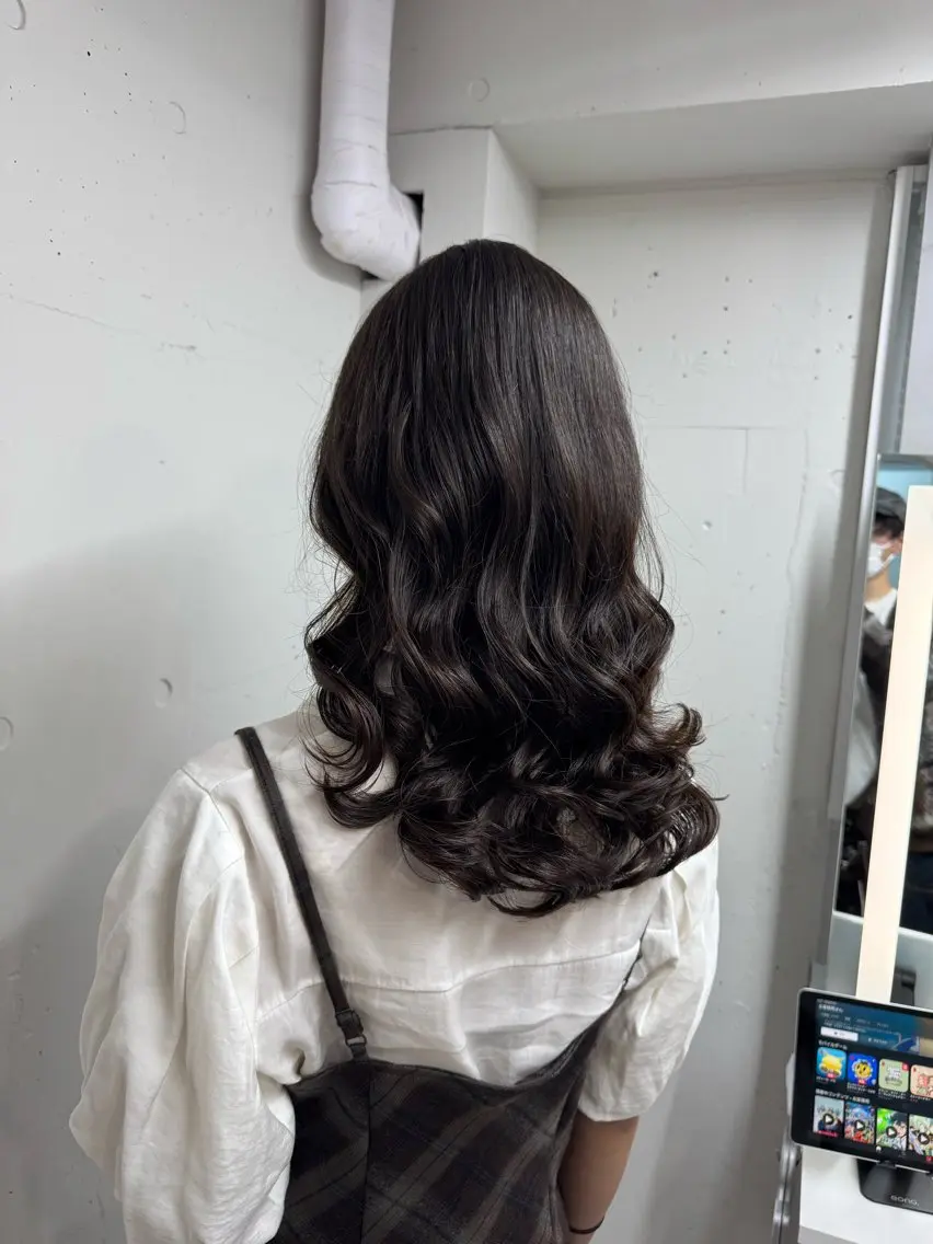 ロング 原田 聖也のヘアスタイル
