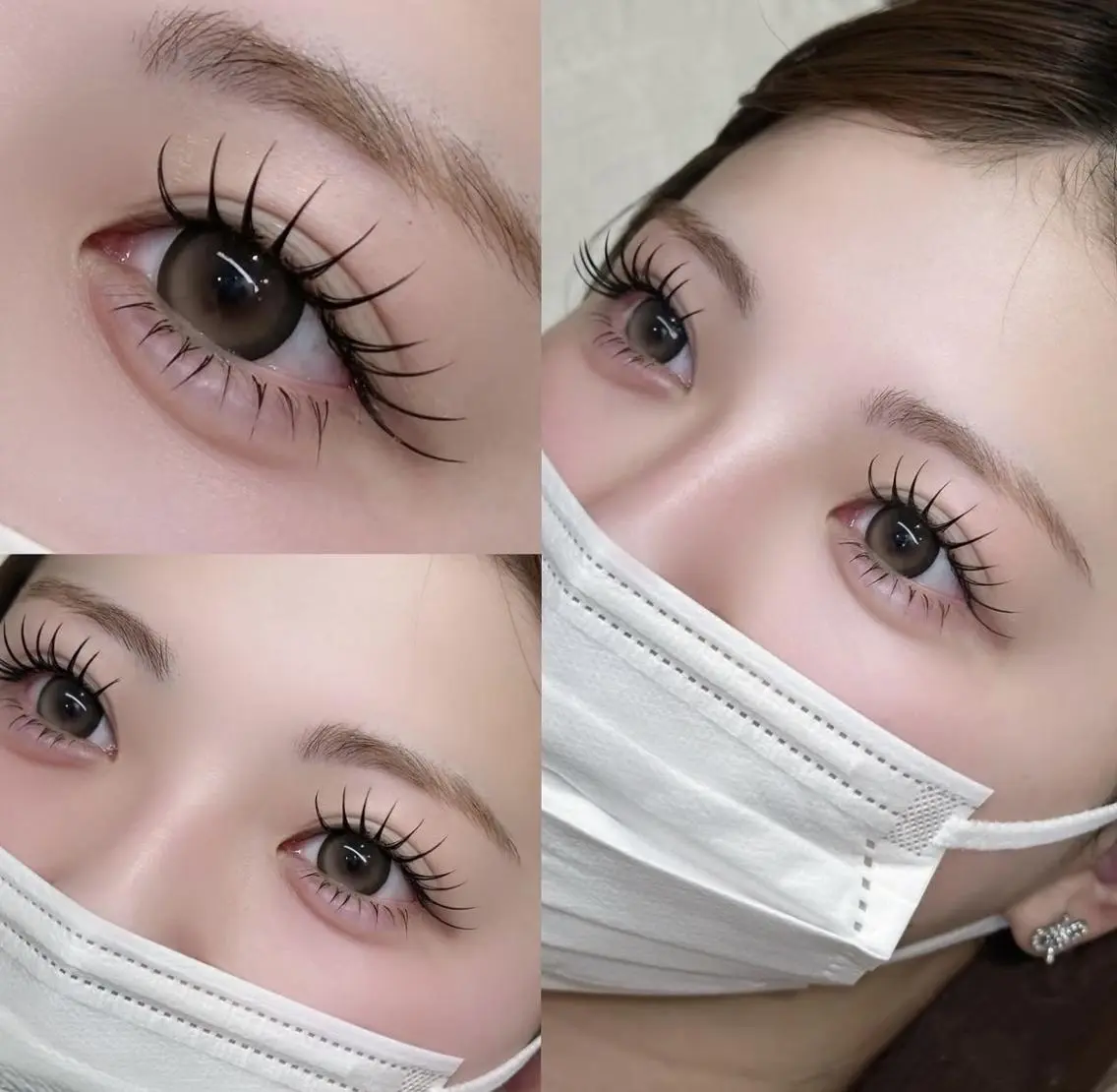 マツエク・マツパ フラットラッシュ パリジェンヌラッシュリフト まつげパーマ 下まつげエクステ 一重×まつ毛パーマ Mimo💞マツエク 🌻LED専門店のマツエク・マツパデザイン