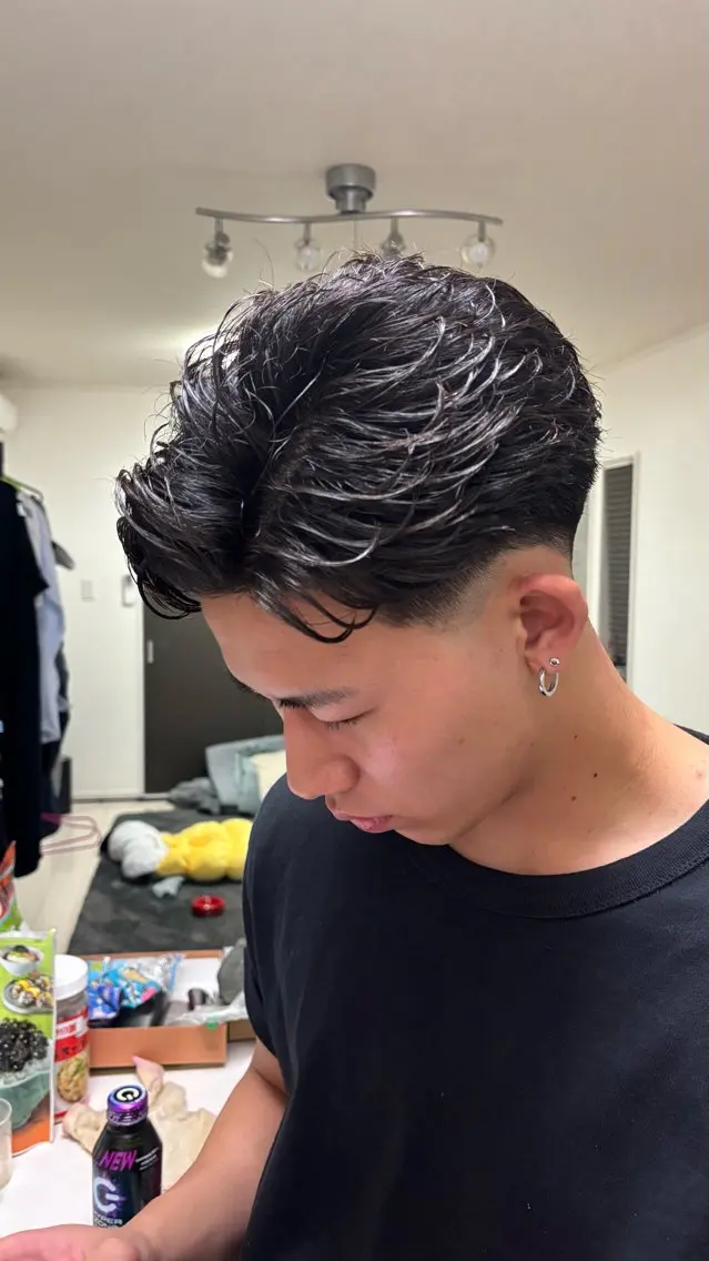 ショート カラー ショートヘア カット メンズ超特化型美容師 田島翼のヘアスタイル
