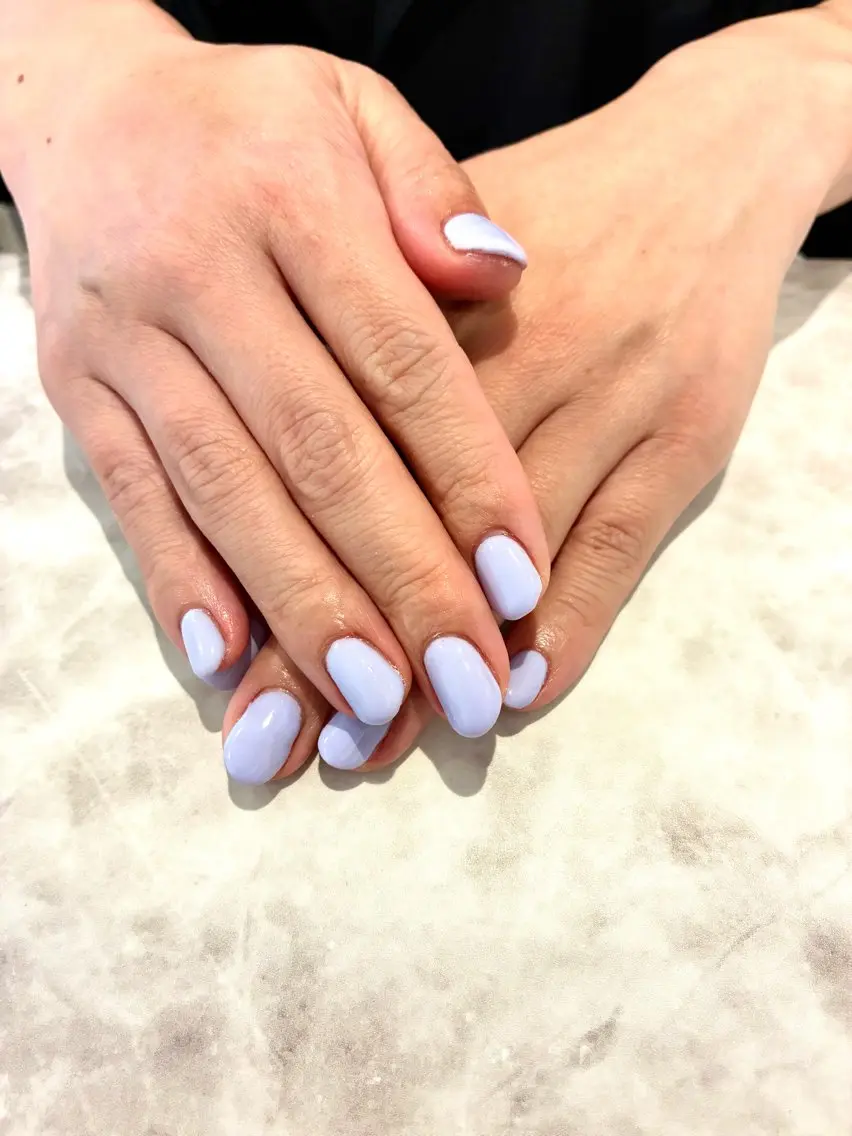 【ハンドネイル】ワンカラーの写真