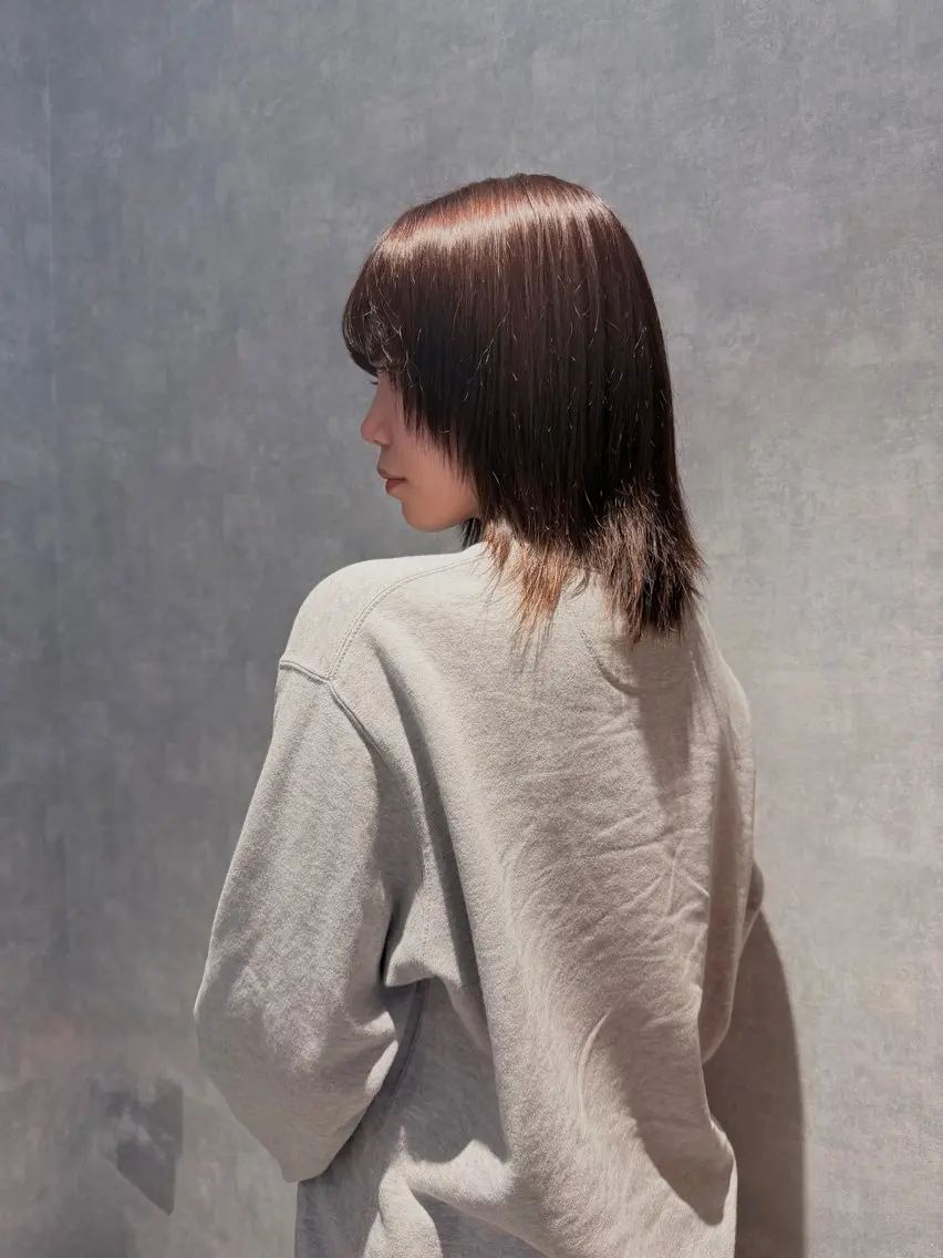 ミディアム ヘアカラー トリートメント カラーモデル募集/ KOHGAのヘアスタイル