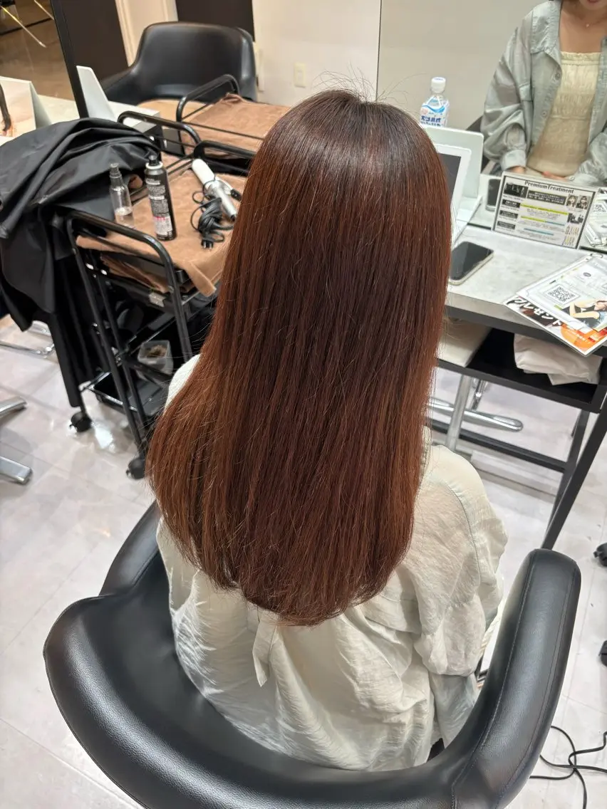 ロング ヘアカラー 🌙髪質改善カラー Momoka🦋のヘアスタイル