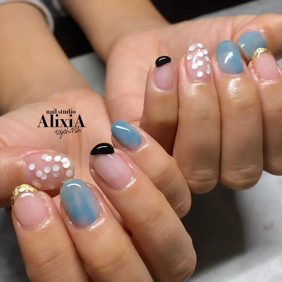 ネイル ハンドネイル AlixiA ゆみのネイルデザイン