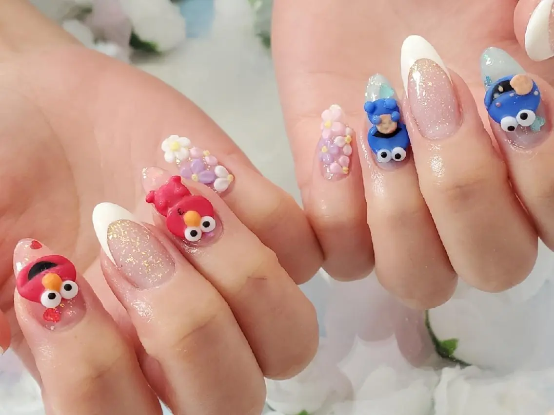 ネイル アートネイル ジェルネイル おで@ oderi_nailのネイルデザイン