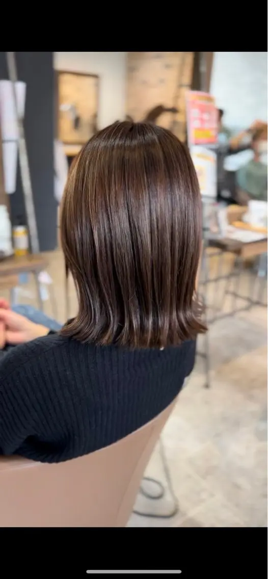 ミディアム 米村 美咲のヘアスタイル