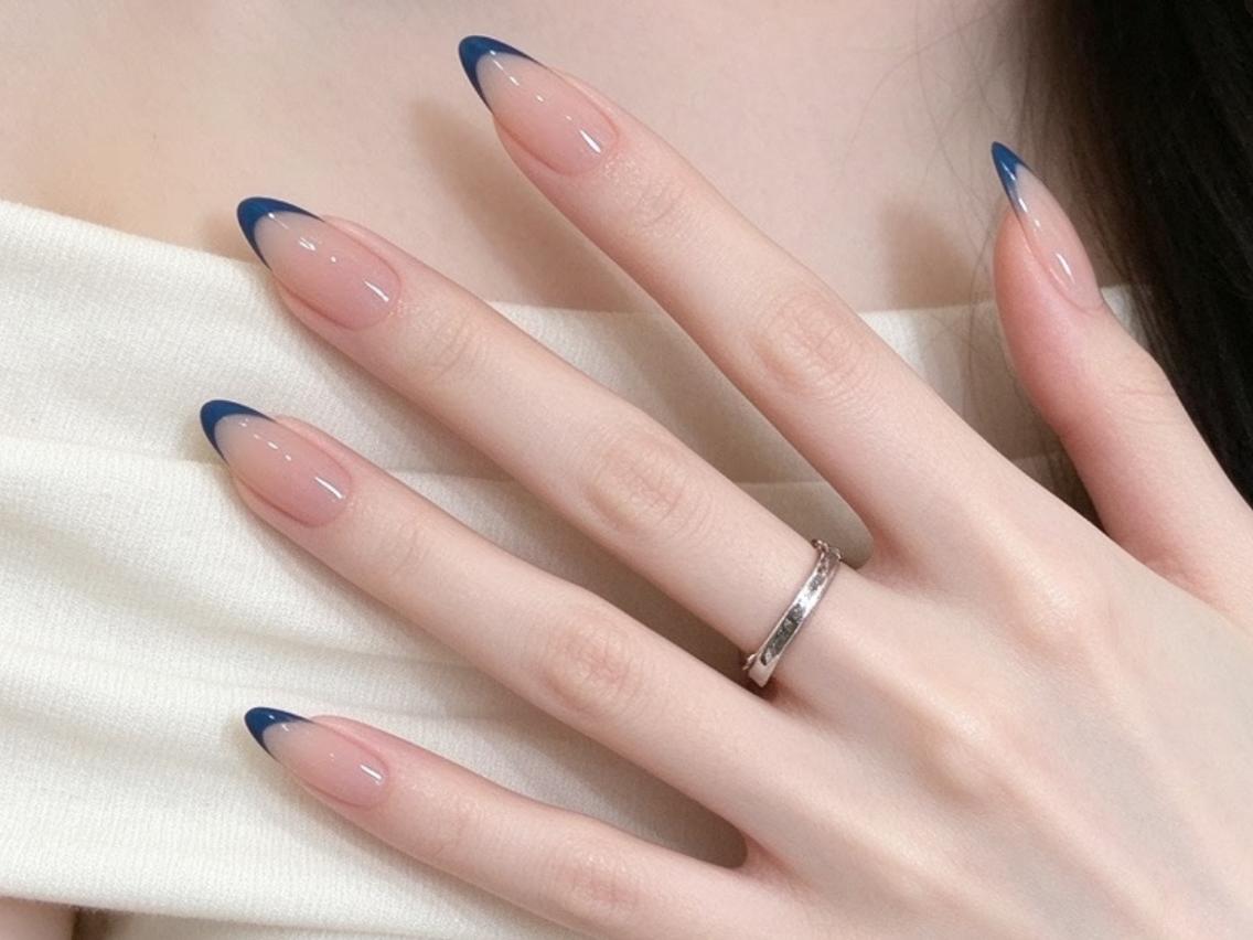 ネイル ボルドー ブラウン 長さ出し フットネイル フレンチネイル ハンドネイル ハンドケア NEW NAIL池袋 韓国・ワンホンネイルのネイルデザイン