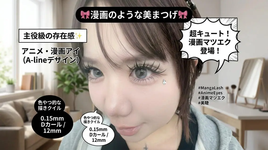 マツエク・マツパ ∩_∩アオイ eye lashのマツエク・マツパデザイン
