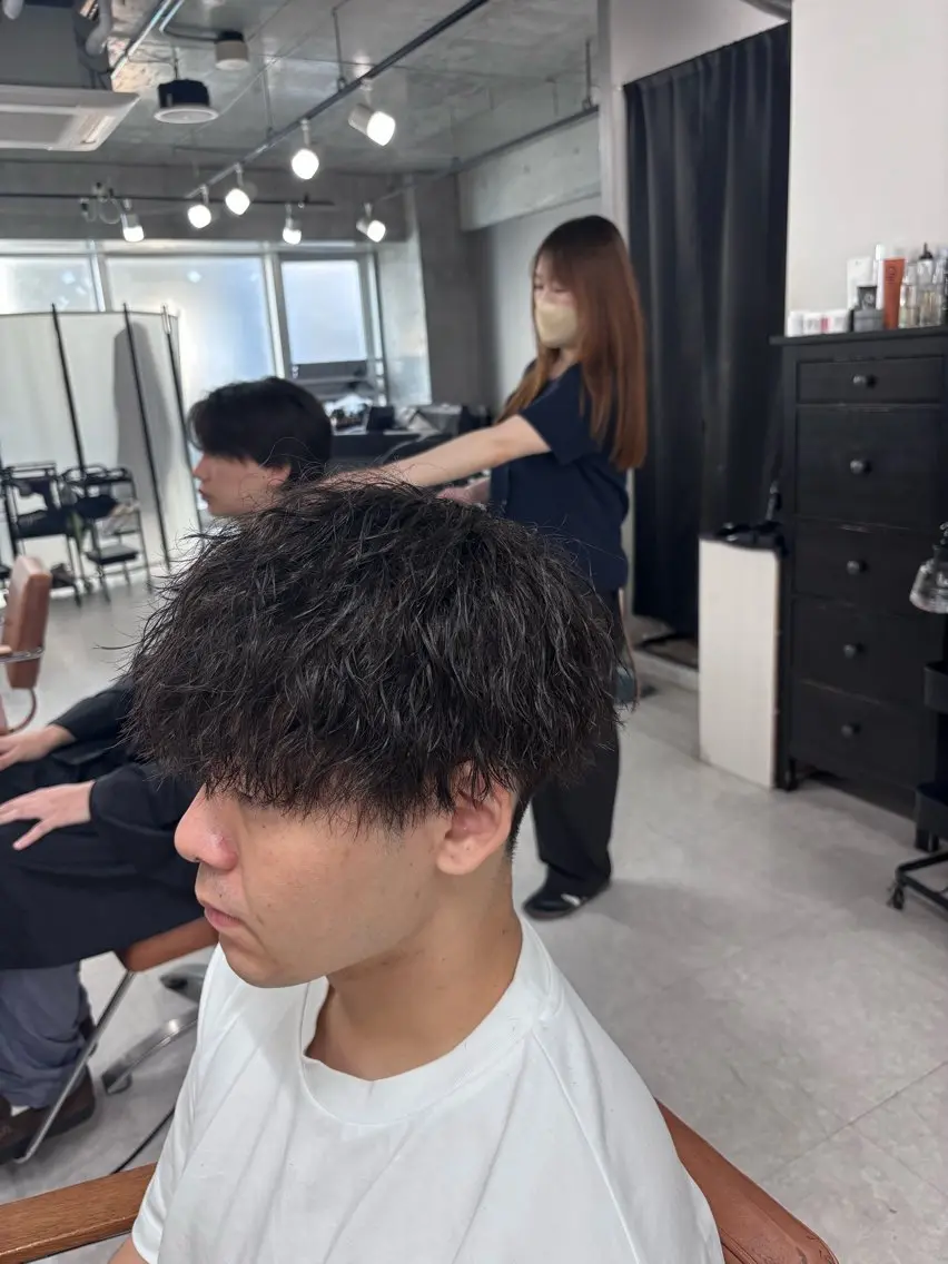 パーマ ツイストスパイラルパーマ スパイラルパーマ 海外風パーマ カラー特化園田　楓莉のヘアスタイル