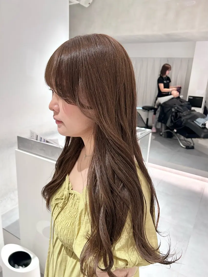 ロング カラー 🪞透け感&韓国ヘア 🪞honokaのヘアスタイル