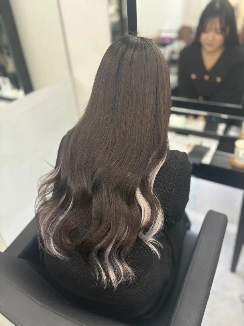 ロング カラー インナーカラー エクステ エクステ 🫧miyu/艶カラ ーエクステ🫧のヘアスタイル