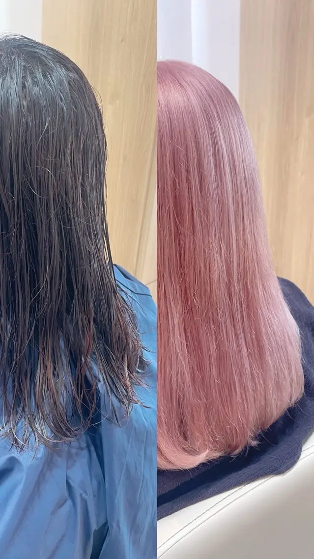 ミディアム 杉崎 朝佳のヘアスタイル