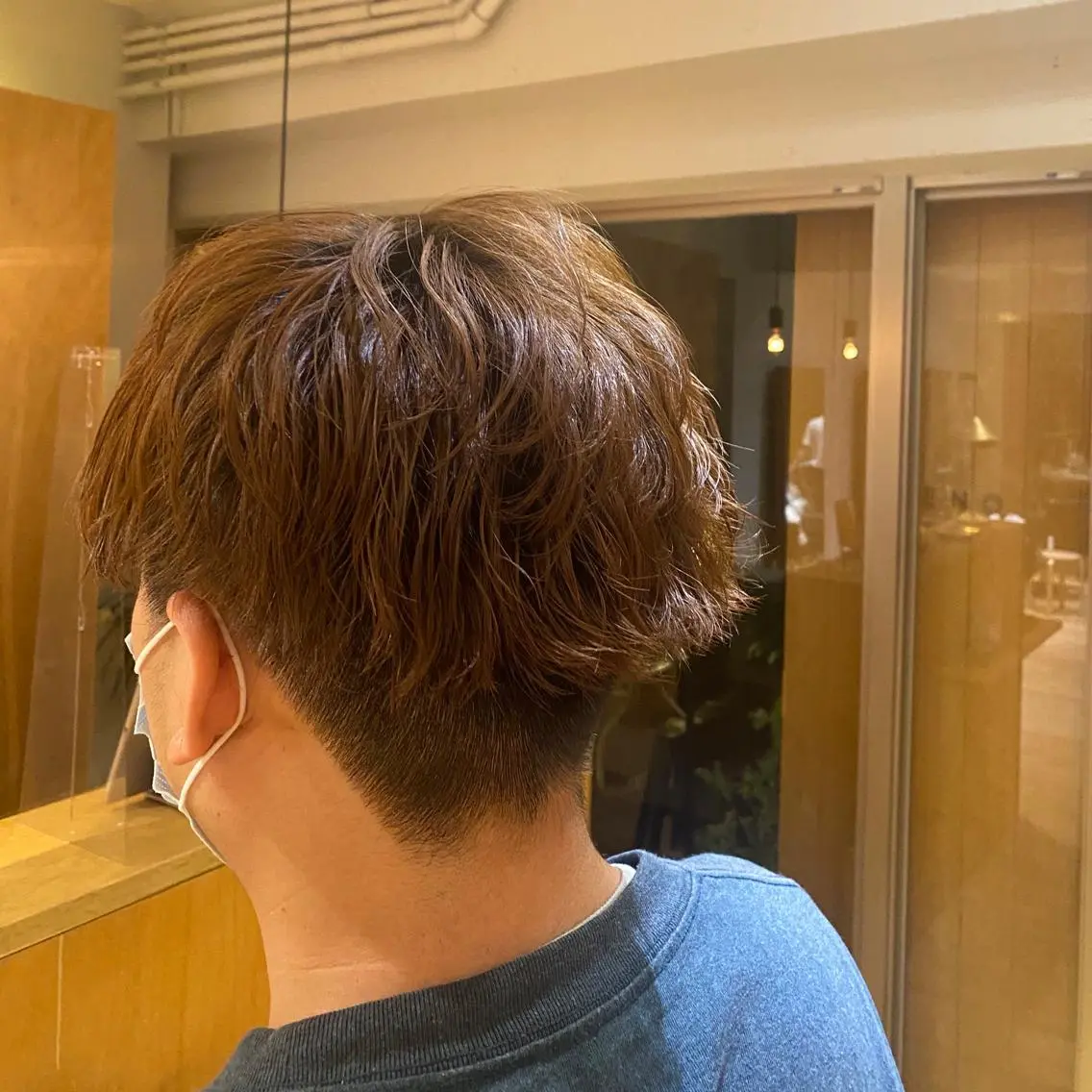 パーマ メンズ メンズパーマ 大人可愛い♡コテ巻き パーマ🌼杉田 萌恵のヘアスタイル