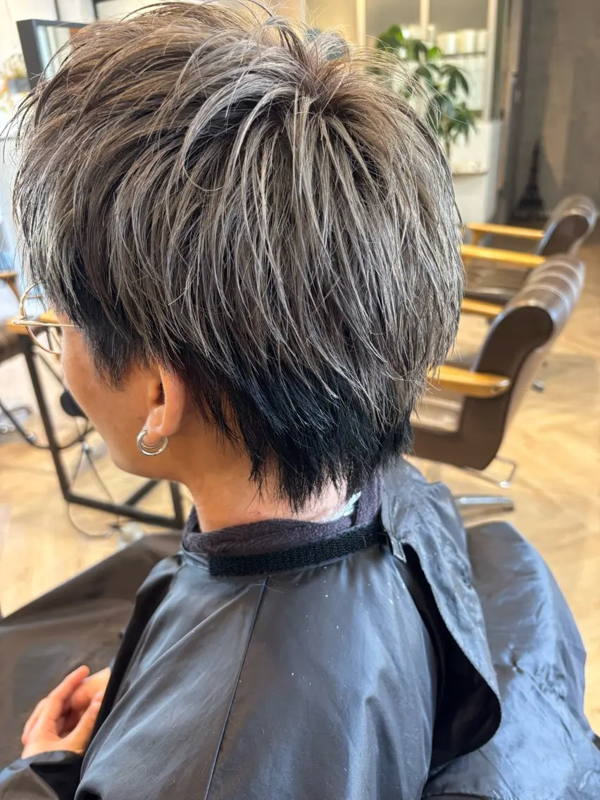 カラー メンズ 村上 斗玖亜のヘアスタイル
