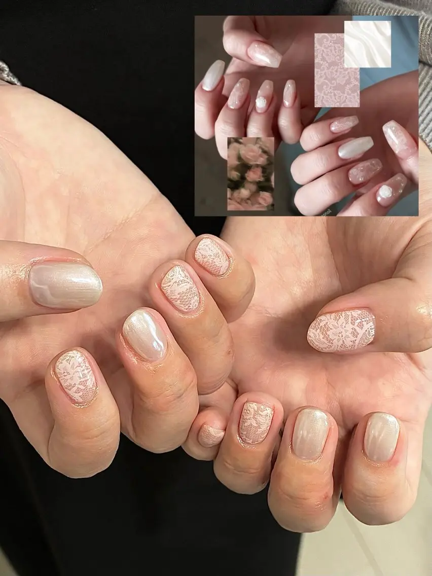 ネイル 持ち込み ハンドネイル nail salon Lipine 新守山のネイルデザイン