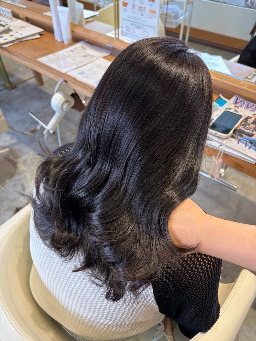 セミロング カラー ショートボブ ブリーチ ブラウンカラー 透明感カラー ココアブラウン カット ヘアカラー トリートメント fulam － KAEDEのヘアスタイル