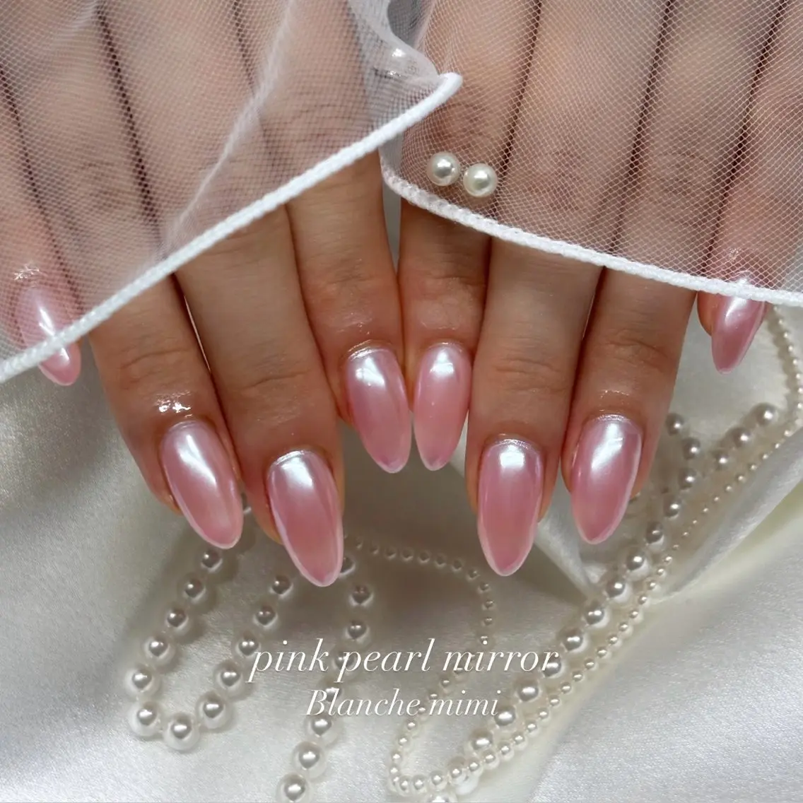 ネイル ハンドネイル Blanche mimi.u_aのネイルデザイン