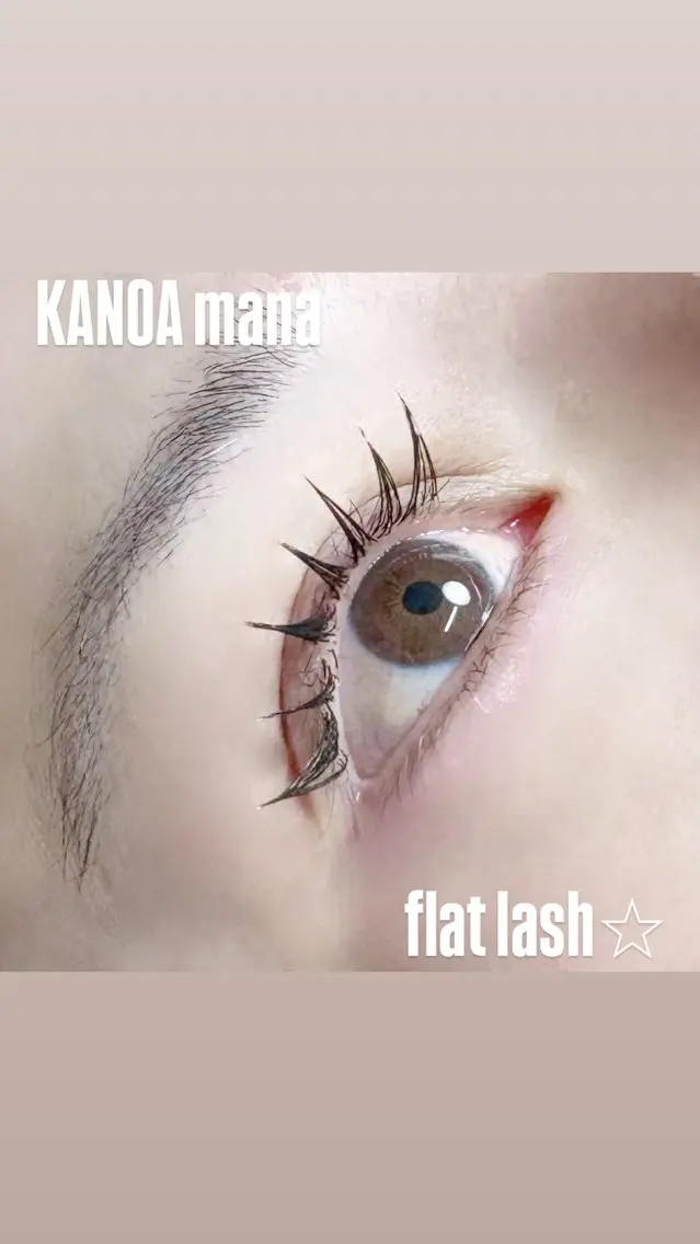 マツエク・マツパ KANOA manaのマツエク・マツパデザイン