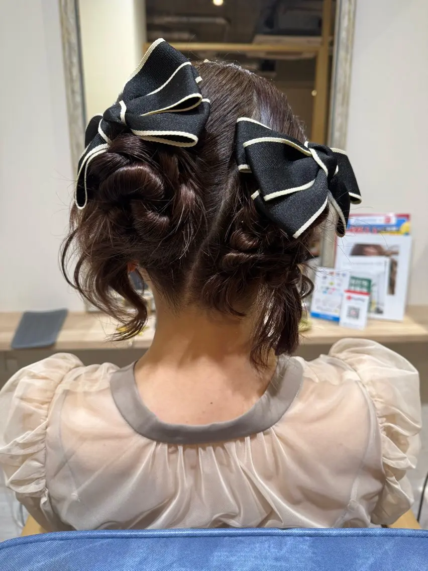 ロング ヘアセット Connect Rumiのヘアスタイル