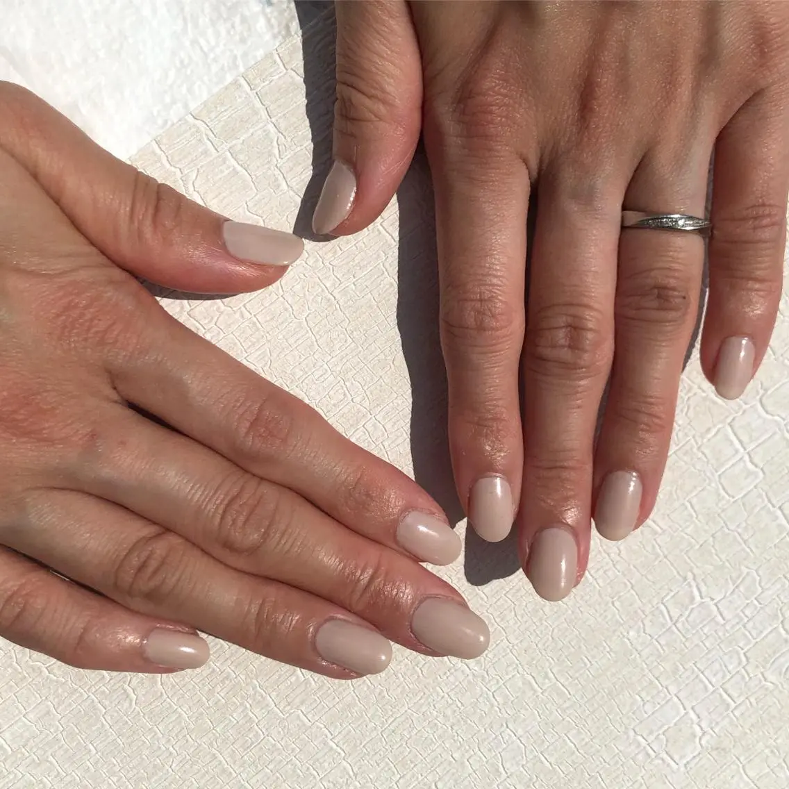 ネイル ワンカラーネイル ピンク thrush nailsのネイルデザイン