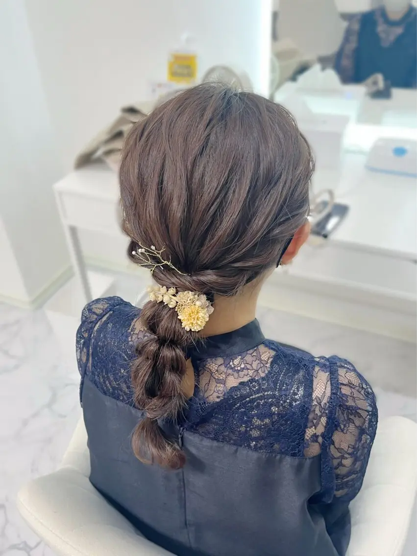 セミロング ヘアアレンジ ヘアセット ヘアセット専門店 Rのその他イメージ