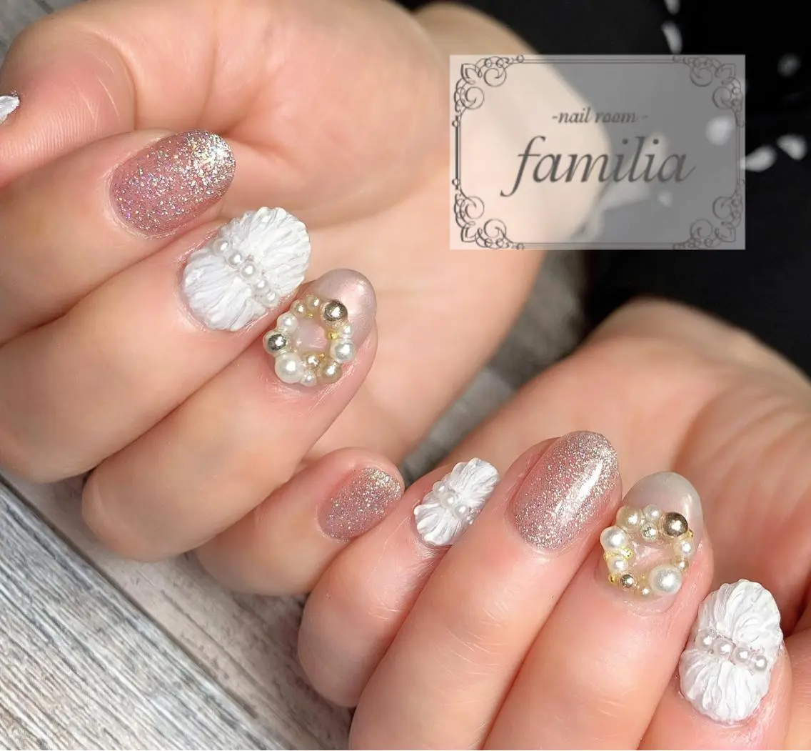 ネイル クリスマス ハンドネイル -nailroom- familiaのネイルデザイン