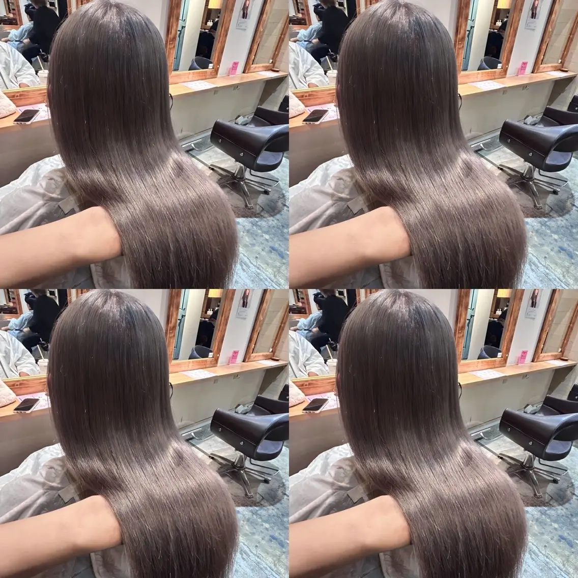 ロング 艶髪×透明感カラー 海夏のヘアスタイル