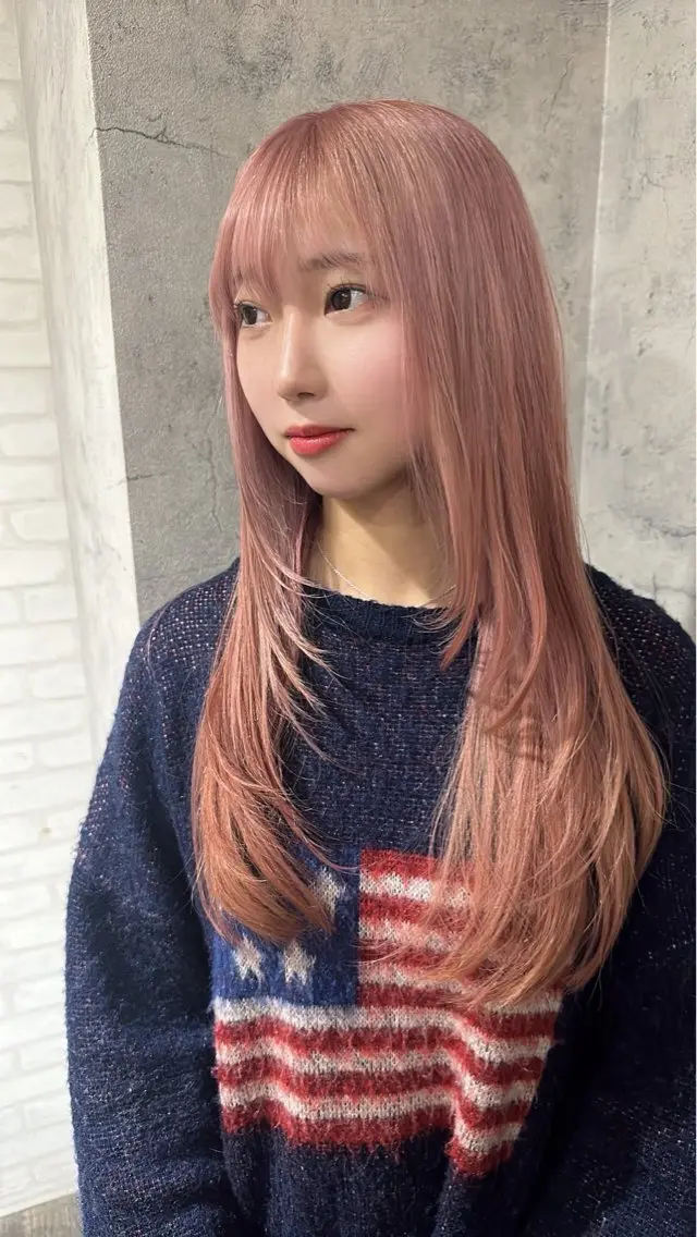 【✨初回限定✨】ケアブリーチ ダブルカラー➕ 髪質改善系トリートメント(ウルトワ、EAN/s)‼️ 16500円🦄🌈の写真