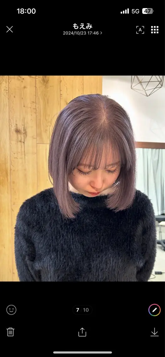 ショート カラー ヘアカラー ❕マンツーマン施術❕ 🍊Moemiのヘアスタイル