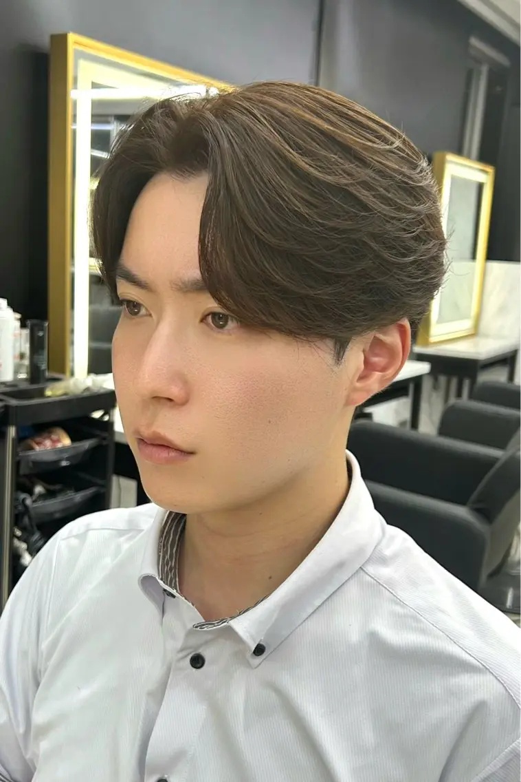 ショート カラー メンズ カット ヘアカラー メンズスタイリスト 前田雄輝のヘアスタイル