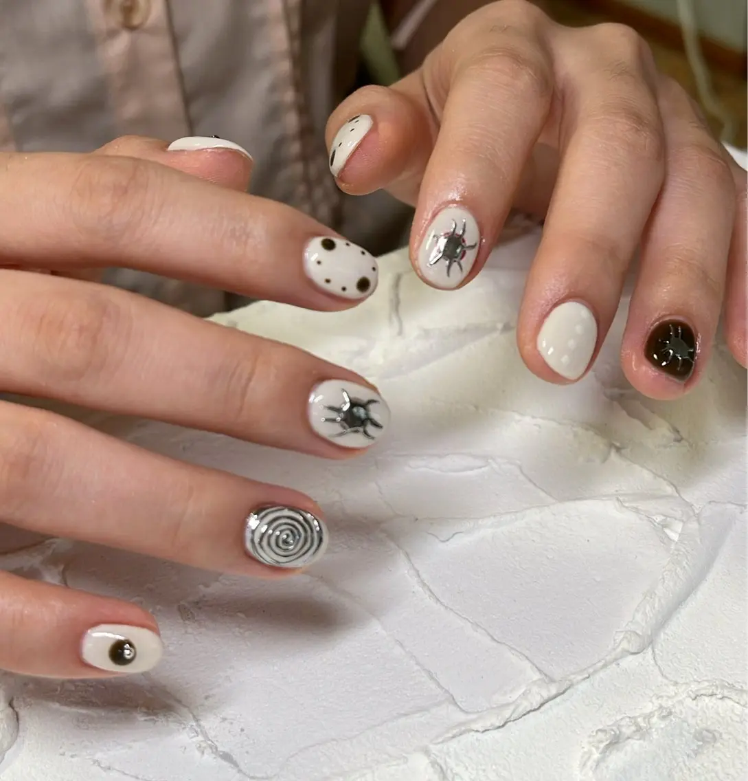 ネイル ハンドネイル Lofi nails ゆきこのネイルデザイン