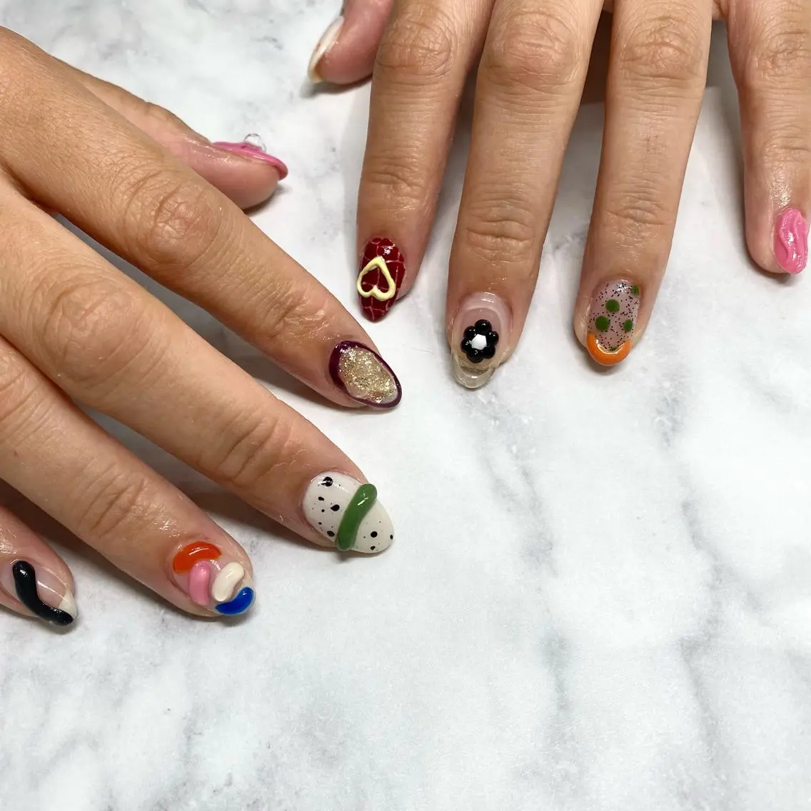 ネイル ハンドネイル Bianca浦和🎀 渋谷のネイルデザイン