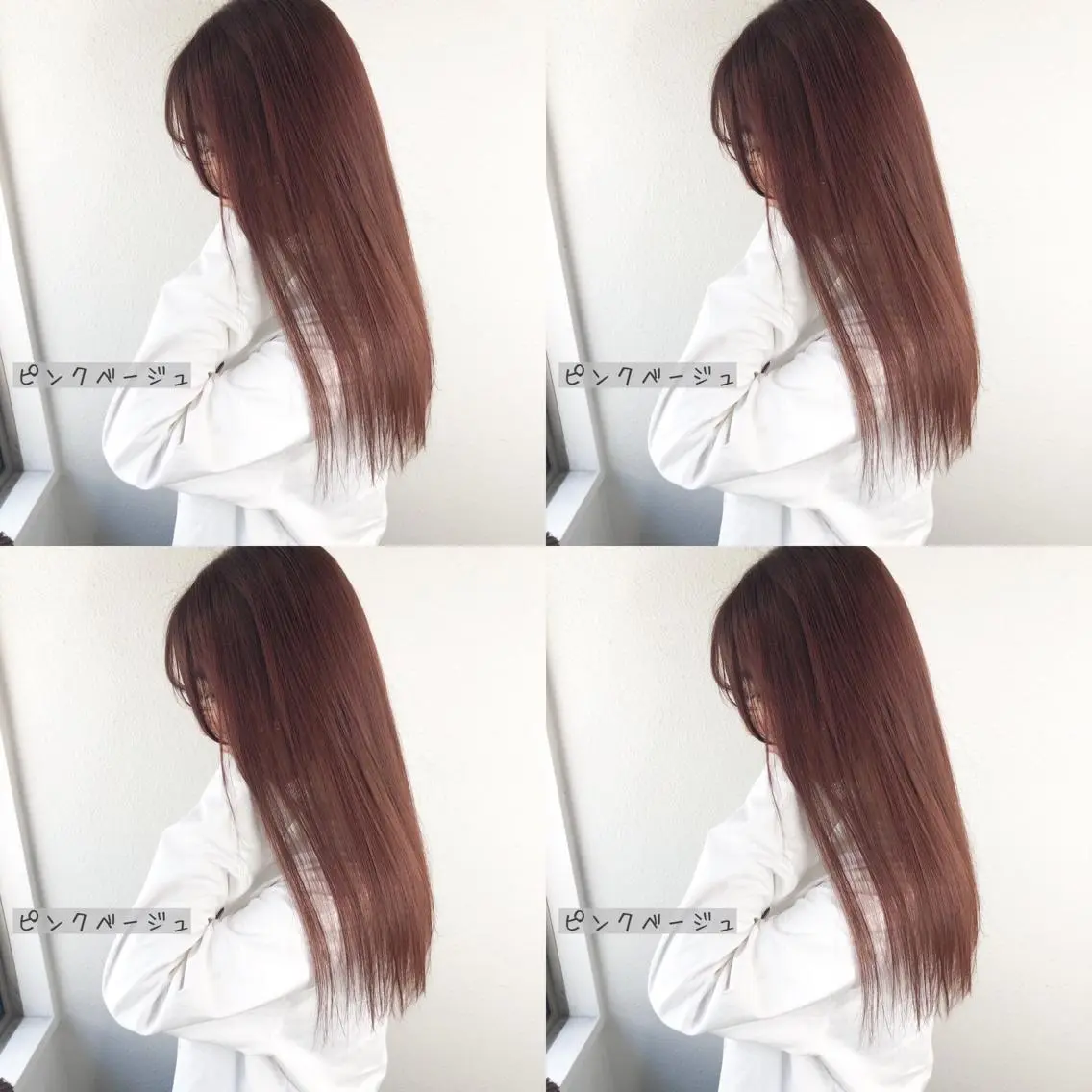 セミロング カラー あさだ しゅうたろうのヘアスタイル