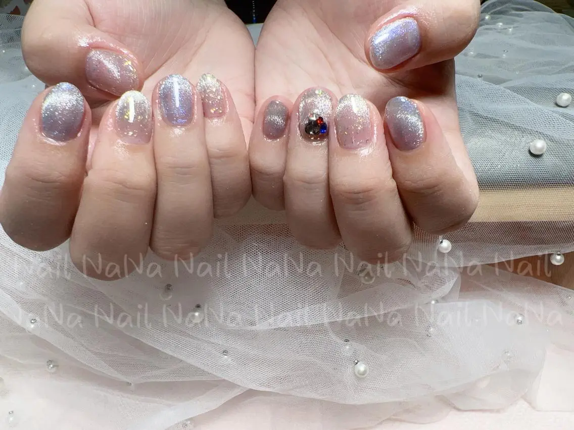 ショート カラー ネイル ハンドネイル Nail NaNaのネイルデザイン