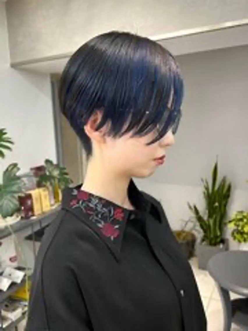 ショート 渋谷美容師 vain はるのヘアスタイル