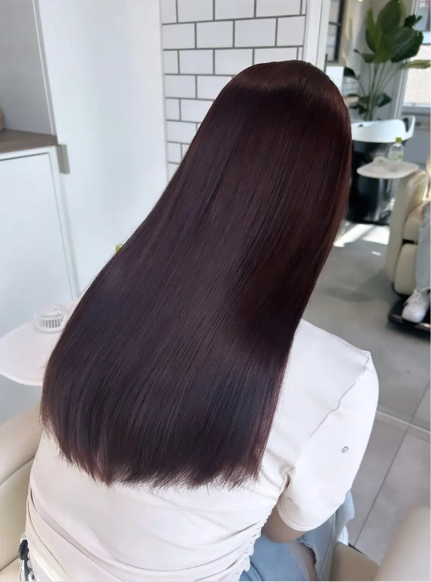 【平日限定🌱】カット+ カラー + 高濃度水素トリートメントの写真