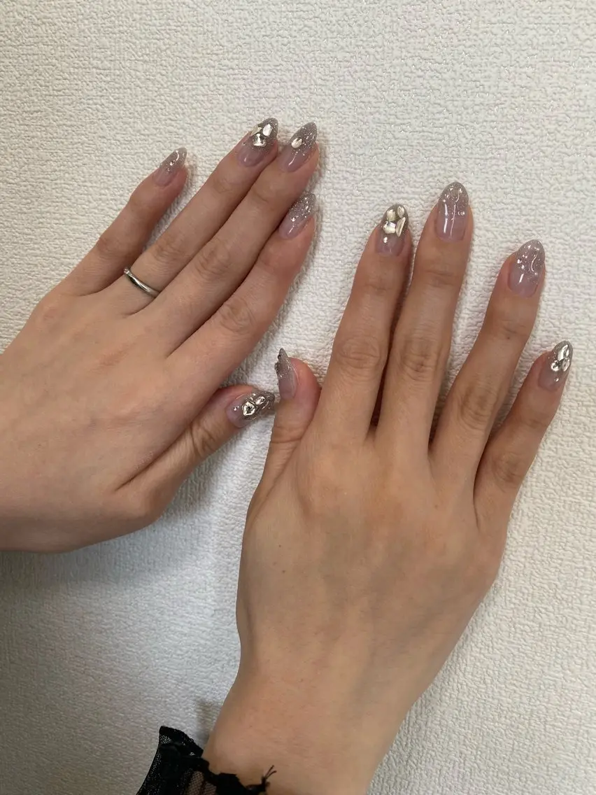 ネイル フラッシュネイル ハンドネイル 自宅サロン FeelFreeのネイルデザイン