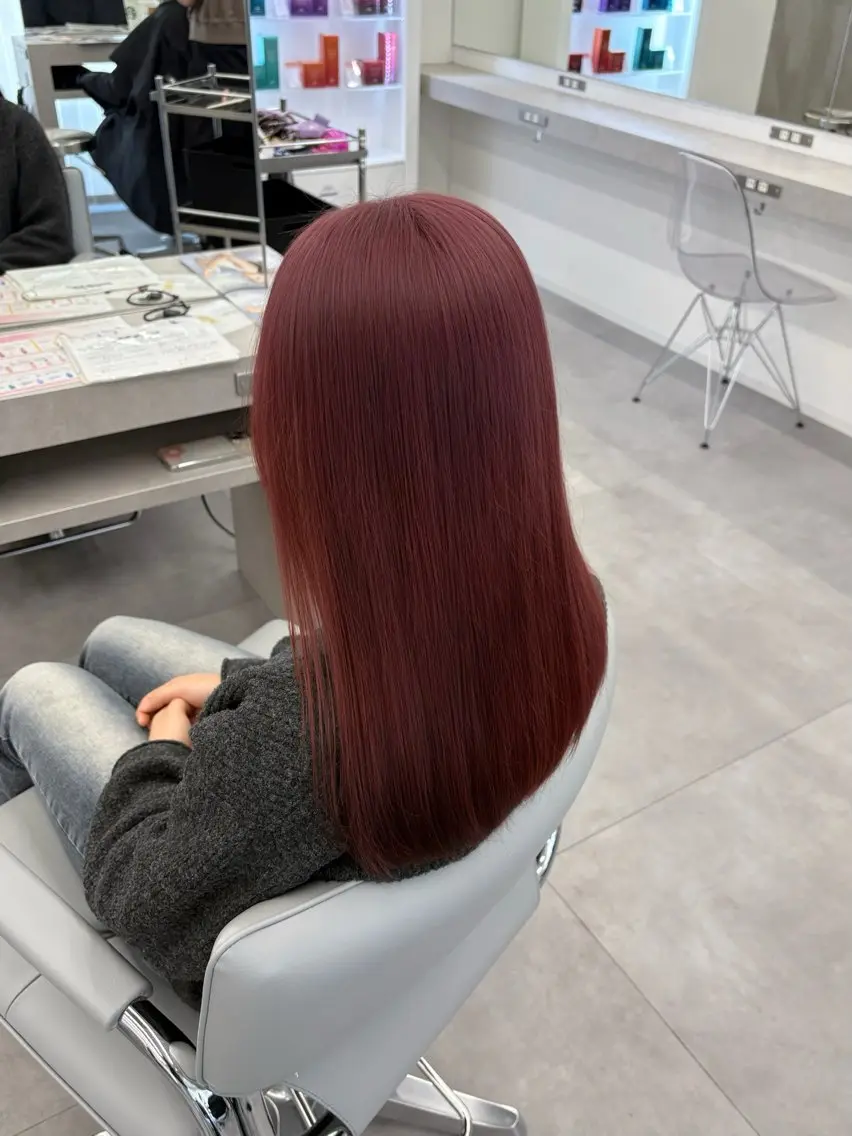 ロング カラー カット ヘアカラー 🍀透明感ナチュラル カラー🍀じゅんのヘアスタイル