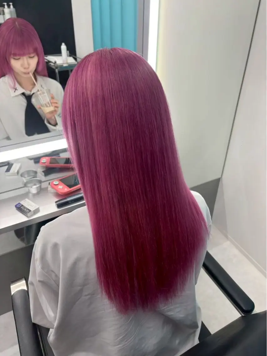 カラー ヘアカラー tace新宿 あおいのヘアスタイル