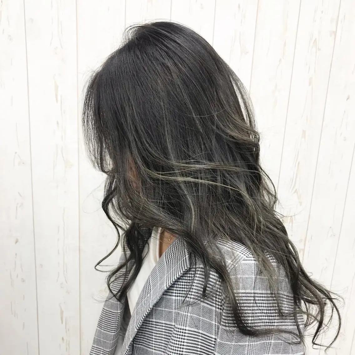 ロング ヘアアレンジ ハイライト カット ヘアカラー AN'TIA小作代表 ⭐︎kazuma⭐︎のヘアスタイル