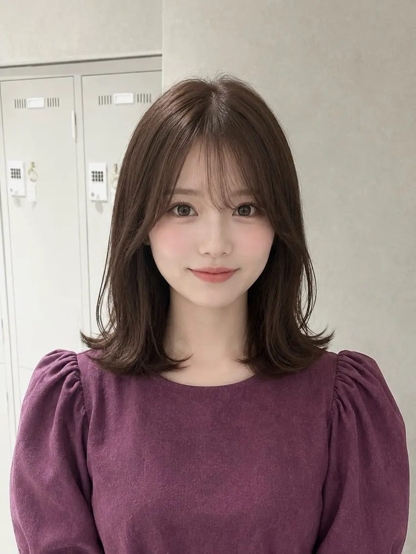 カラー 池谷 茉耶のヘアスタイル