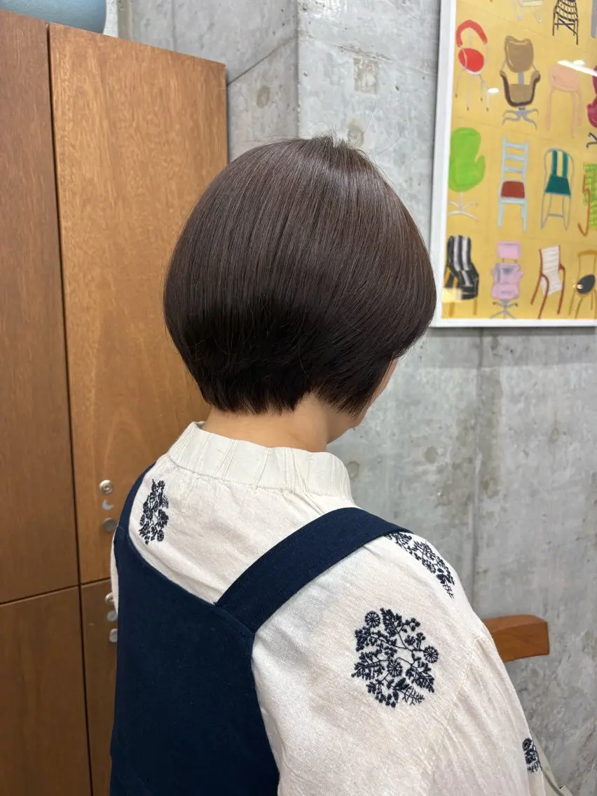 カラー 村上 心菜のヘアスタイル