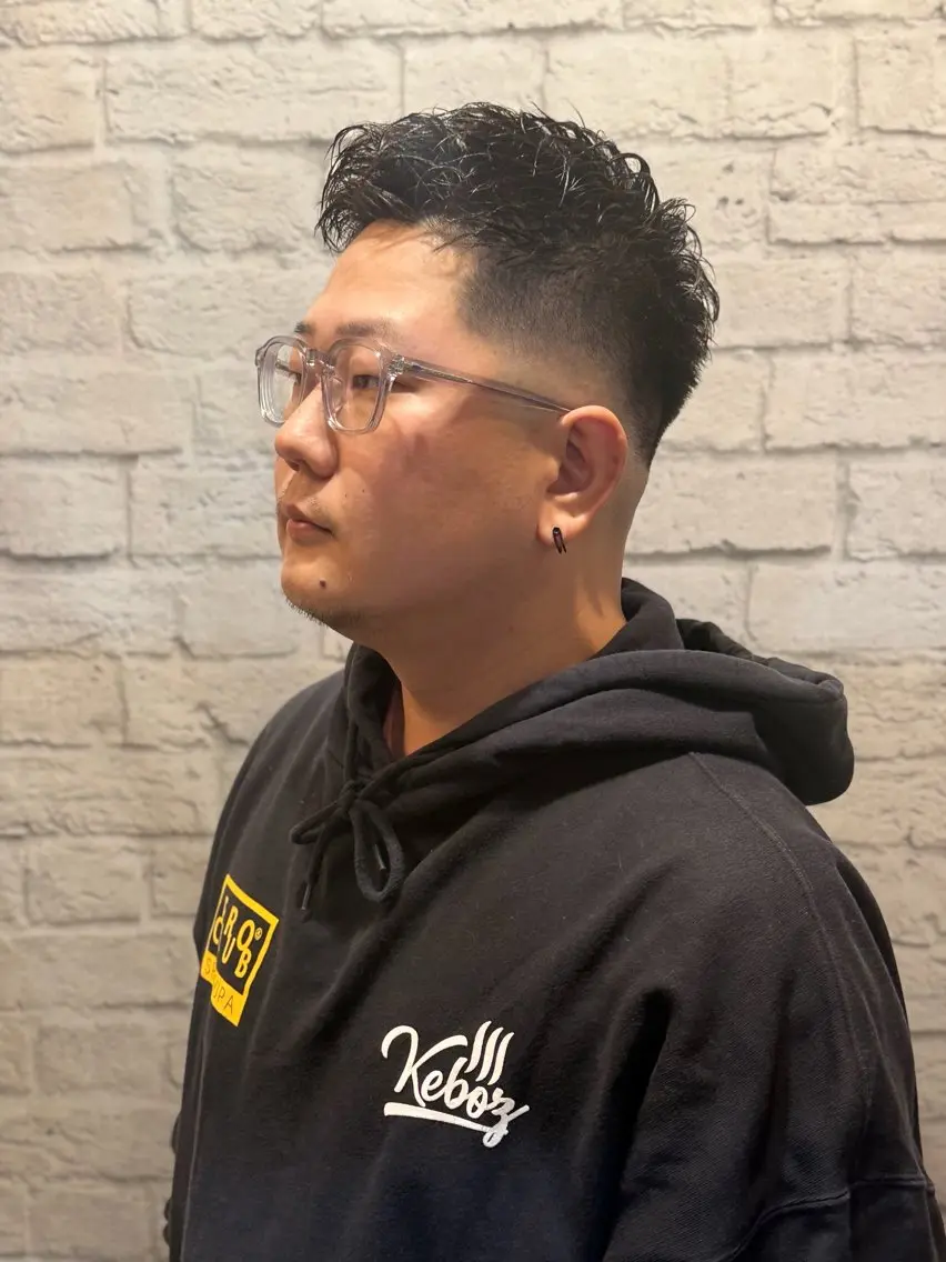 ショート メンズ 新崎 彩翔のヘアスタイル