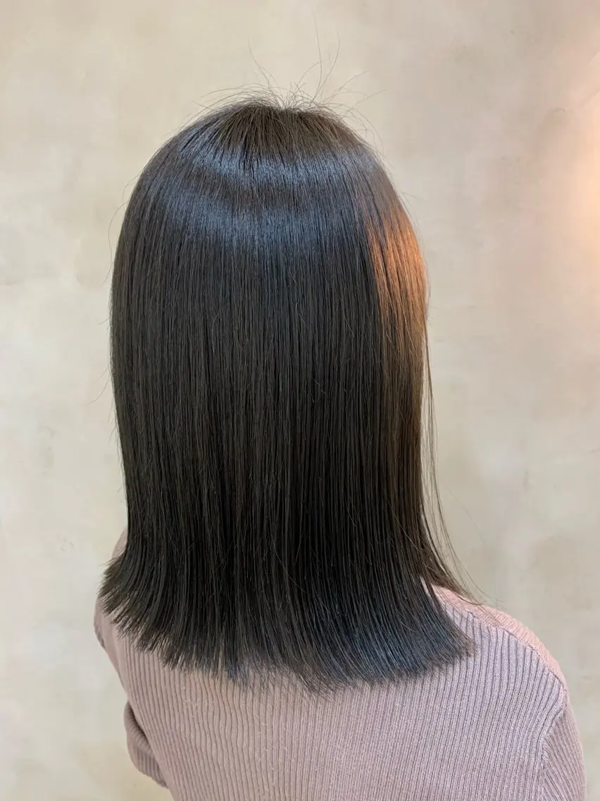 ミディアム カラー カット ヘアカラー トリートメント ダブルカラー /レイヤー/アリサのヘアスタイル