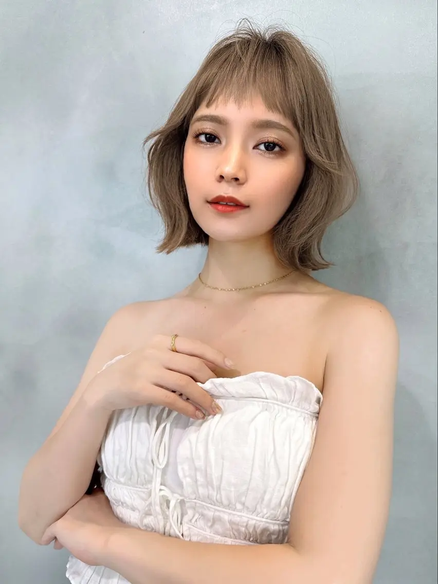 ショート カラー パーマ ヘアアレンジ カット ヘアカラー トリートメント 髪質改善 の達人/杉原碧仁のヘアスタイル